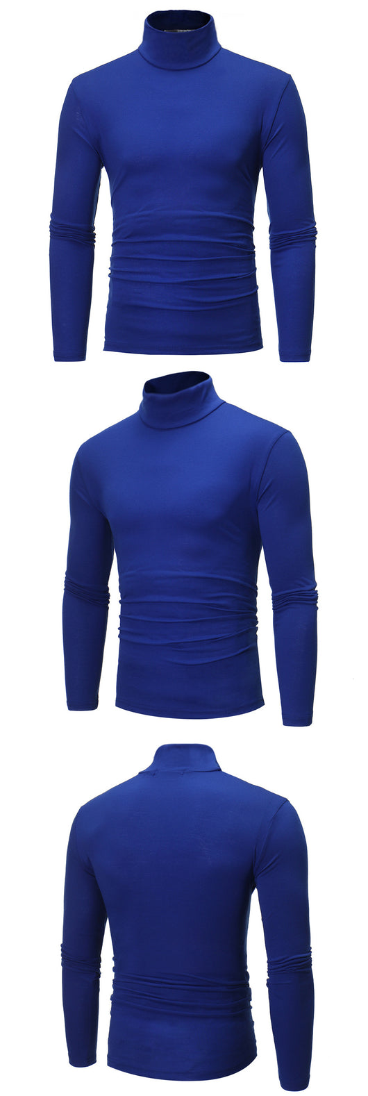 Suéter Cuello Alto Slim Fit Elegante para Hombre Joven - Image 19