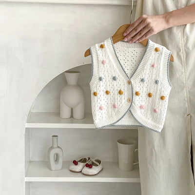 Chaleco Cardigan de Algodón para Bebé - Suéter Cómodo y Versátil - Image 27