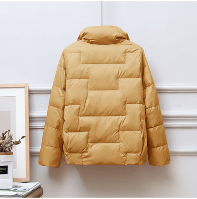 Chaqueta Acolchada de Algodón con Personalidad para Mujer - Image 20
