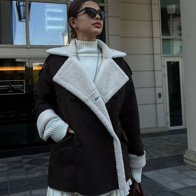 Abrigo Casual Maillard para Mujer - Image 33