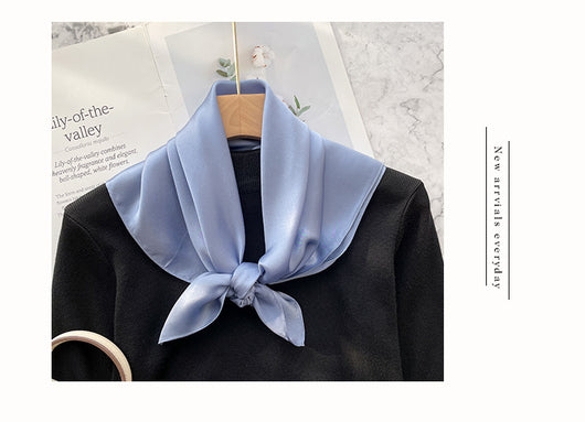 Pañuelo de Seda Elegante Retro para Primavera y Otoño - Image 51