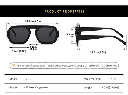 Men's and women's pilot sunglasses with a black plastic frame and vibrant orange-yellow lenses. - Image 15