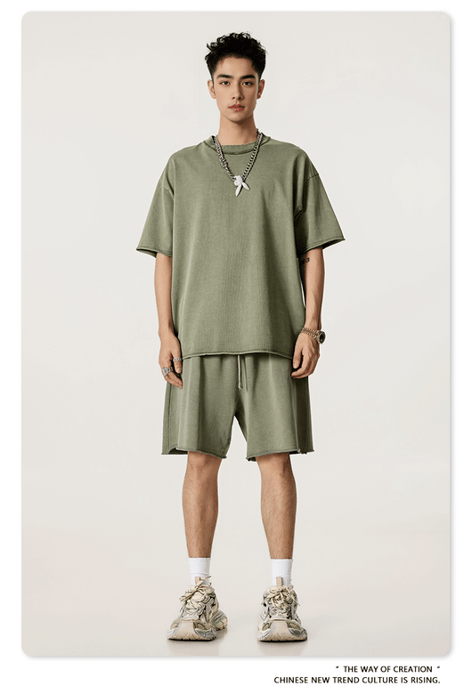 Pantalones Cortos Casuales Ajustados para Hombre - Image 12
