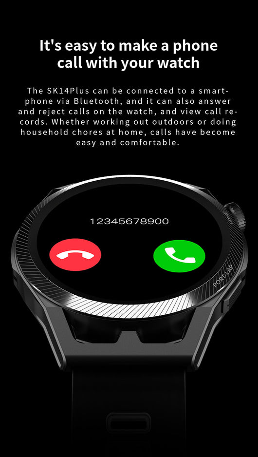 Reloj Deportivo Inteligente con Monitor de Frecuencia Cardíaca y Llamadas Bluetooth - Image 17