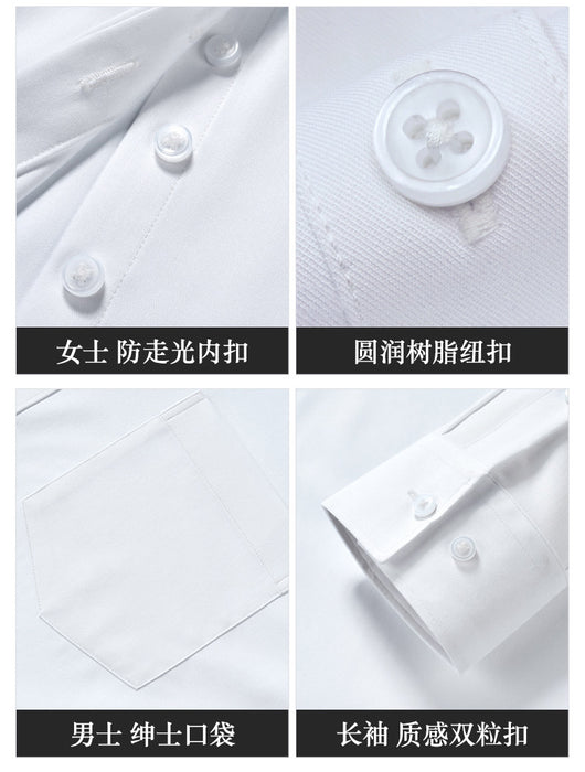 Camisa Profesional de Fibra de Bambú Blanca para Hombre - Image 16