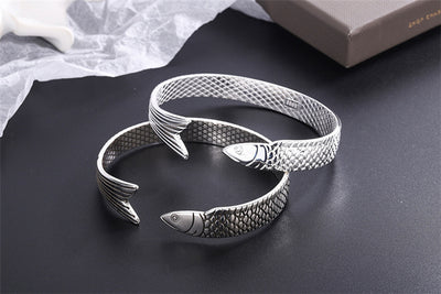 Pulsera de la Suerte JINLONGYU Abierta para Mujer - Image 14