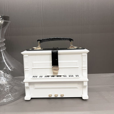 Bolso Bandolera Acrílico con Diseño Piano - Image 27