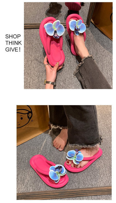 Sandalias Mariposa Azul para Mujer - Cómodas y Antideslizantes - Image 29