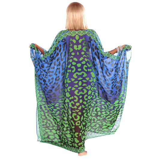 Chaqueta Casual Estampada para Mujer con Blusa de Gasa Transparente - Image 48