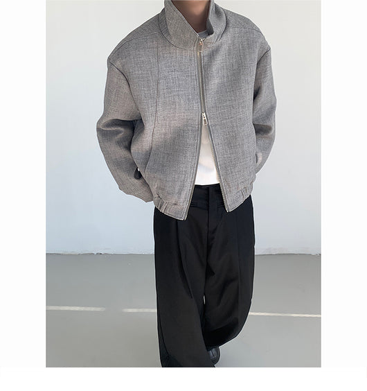 Chaqueta Minimalista para Pareja - Diseño Urbano Otoño - Image 45