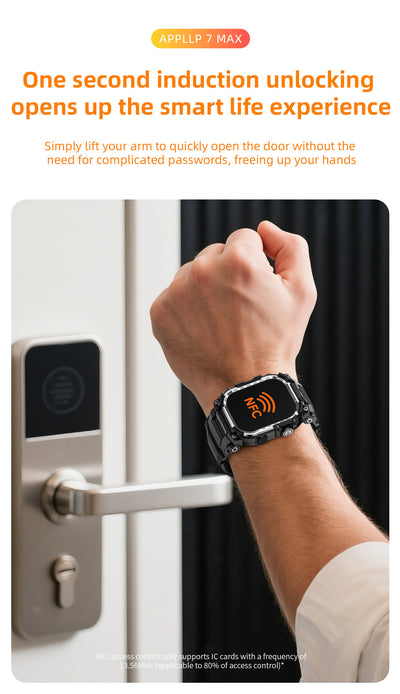 Reloj Inteligente APPLLP 7 MAX con Pantalla Amplia, WiFi y Cámara Extraíble - Image 19