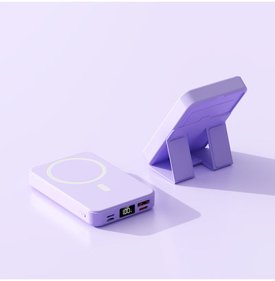 Banco de Energía Magnético Inalámbrico con Soporte - Image 23