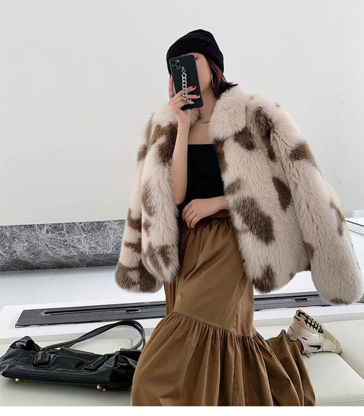 Abrigo de Piel de Cordero para Mujer - Otoño e Invierno - Image 19