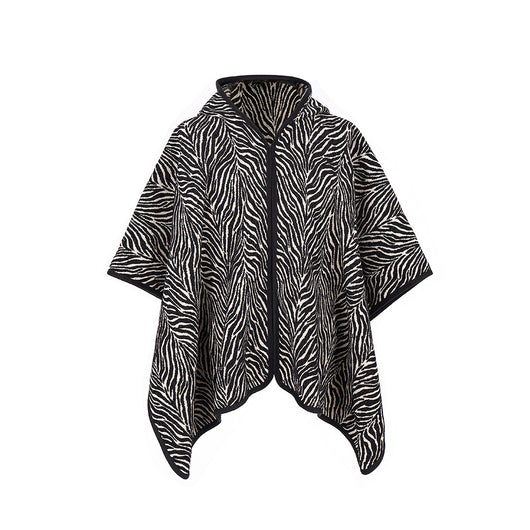 Capa Sudadera Negra con Patrón Moderno - Image 8