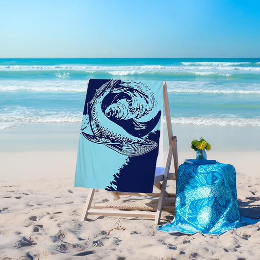 Toalla de Playa Bohemia Estampada - Absorbente y Versátil - Image 36
