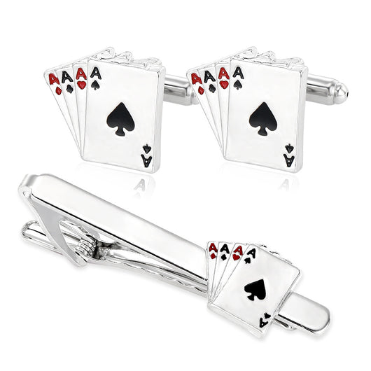 Gemelos de Póker y Pasador de Corbata Ejecutivo - Image 20