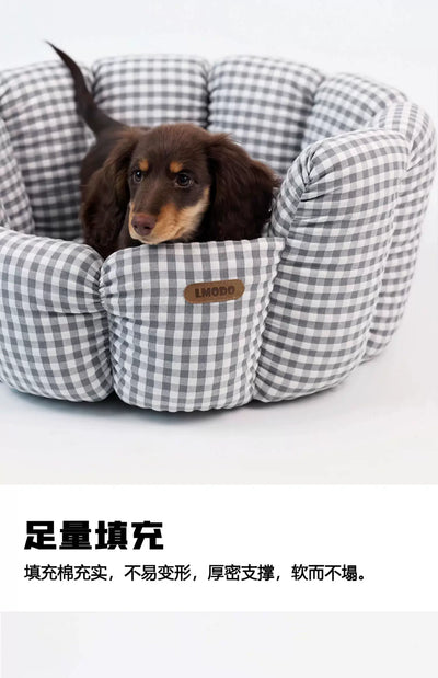 Cama Cuadriculada para Mascotas Todo Clima - Image 20