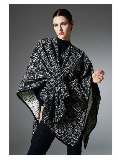 Chal de Jacquard Plush Premium con Hebilla - Image 19