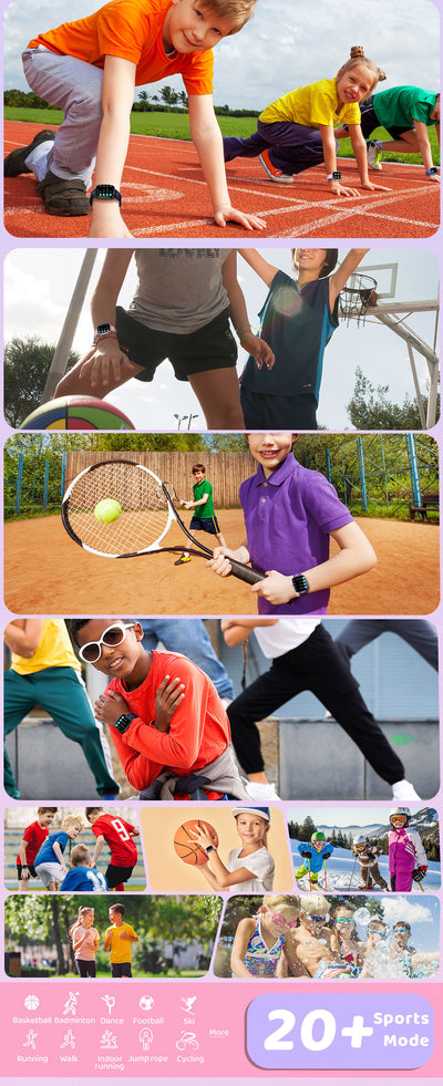 Reloj Inteligente para Niños y Adolescentes con Llamadas Bluetooth y Detección de Sueño - Image 11