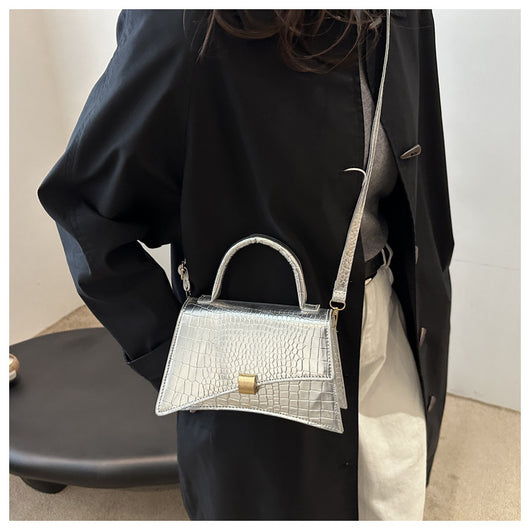 Bolso de Cuero PU Texturizado Casual para Mujer - Diseño Minimalista - Image 68