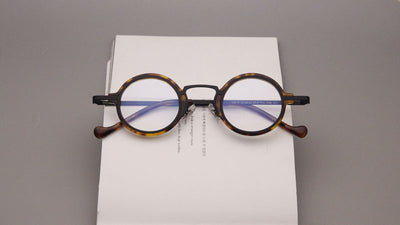 Gafas Retro Marco Redondo Metal para Miopía - Image 24