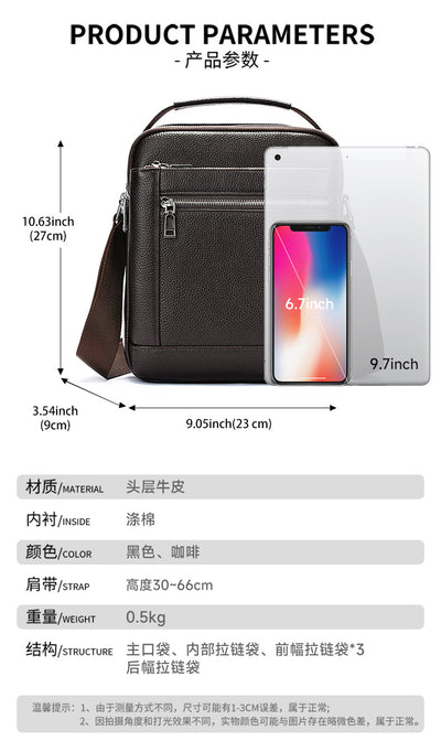 Bolsa Mensajera Multifuncional con Textura Premium - Image 15