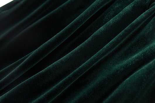 Traje de Terciopelo con Detalles de Cuentas para Mujer - Image 45