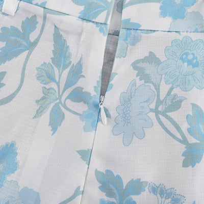 Conjunto de Dos Piezas: Camisa Suelta Larga y Short Talle Alto con Cinturón - Image 23