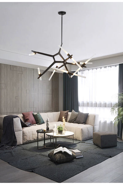 Lámpara Colgante Minimalista de Diseño Irregular para Sala y Comedor - Image 15