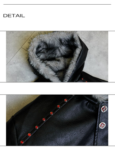 Abrigo de Invierno para Hombre con Forro Polar y Cuello de Piel - Image 17