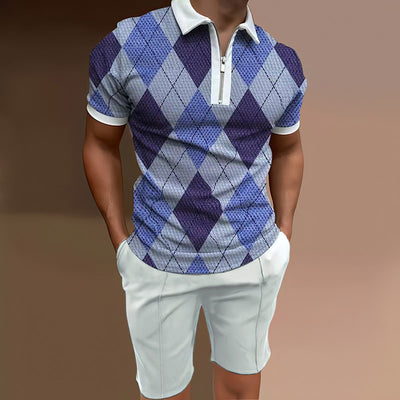 Conjunto Deportivo Estampado para Hombre - Playera y Shorts - Image 32