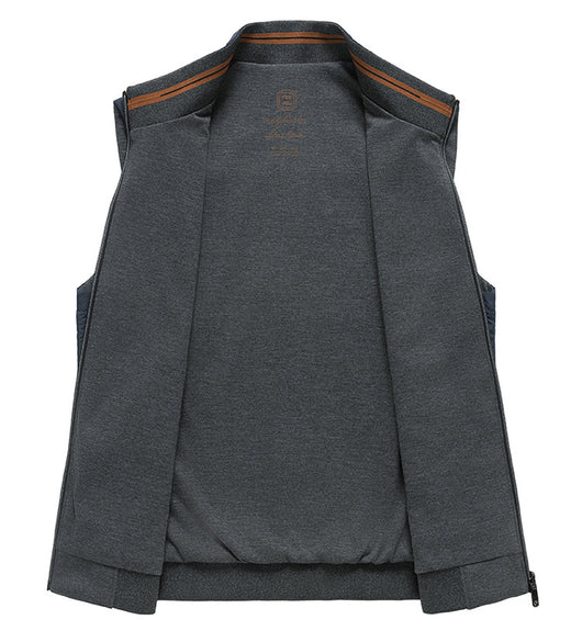 Chaleco Reversible Casual para Hombre sin Mangas - Image 21