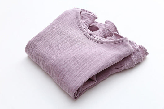 Blusa Infantil de Algodón y Lino con Volantes y Mangas Largas - Image 16