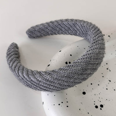 Diadema Tejida Retro Francesa con Lunares para Mujer - Image 16