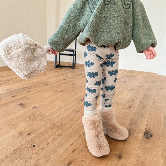 Leggings Térmicos Gruesos para Niñas con Forro Polar - Image 8