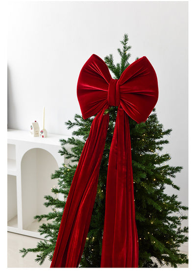Moño Navideño de Terciopelo Tamaño Grande - Image 33
