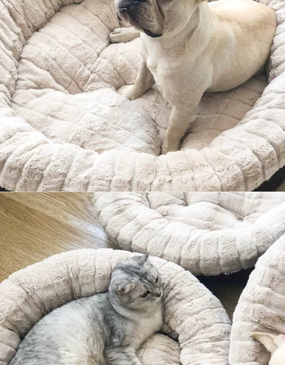 Cama Redonda Térmica para Perros y Gatos - Diseño Otoño Invierno - Image 10