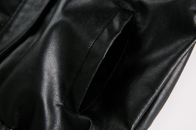 Chaqueta de Solapa Negra con Encaje y Bordado Love Number para Mujer - Image 26