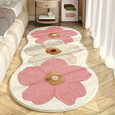 Manta de Cachemir con Diseño Floral para Mesita de Noche - Image 32