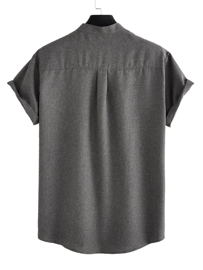 Camisa Casual Hombre Básica con Bolsillo - Image 24