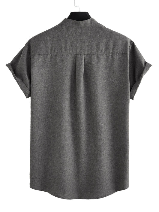 Camisa Casual Hombre Básica con Bolsillo - Image 24