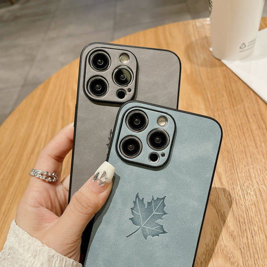 Funda para Teléfono Piel de Cordero Hoja de Arce - Protección Total - Image 31