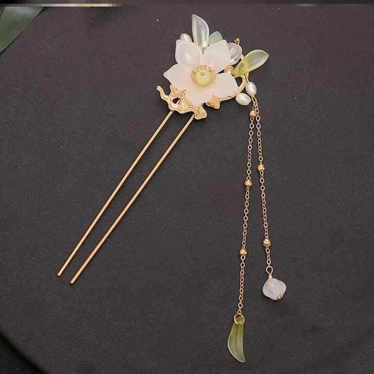 Broche Clásico Chino Estilo Antiguo con Borlas - Accesorio para el Cabello - Image 25