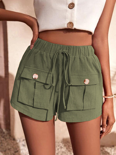 Pantalones Rectos Sueltos con Bolsillos y Cintura Ajustable - Image 15