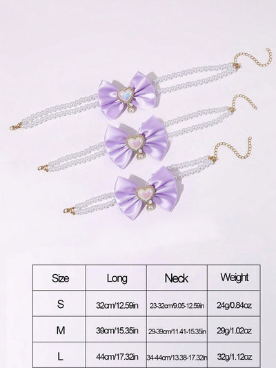Collar Princesa con Dije Corazón para Mascotas - Image 13