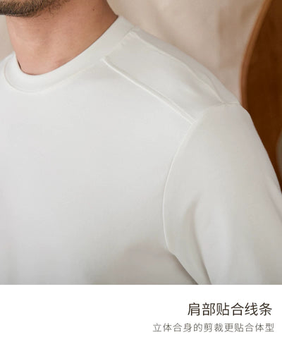 Camisa Base Slim Fit Elástica y Transpirable para Hombre - Image 31