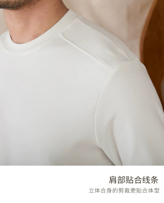 Camisa Base Slim Fit Elástica y Transpirable para Hombre - Image 31