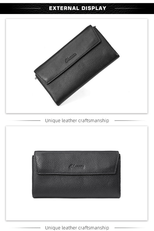 Billetera de Cuero Genuino Premium - Cartera Manual de Piel de Res - Image 20