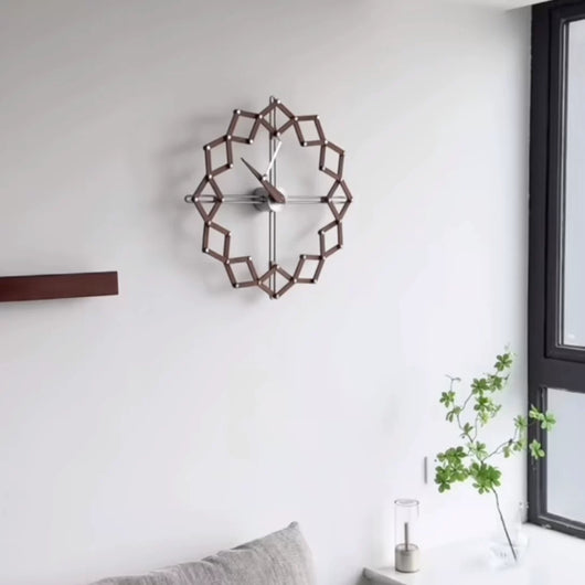 Reloj de Pared Dinámico con Diseño Irregular Moderno - Image 17