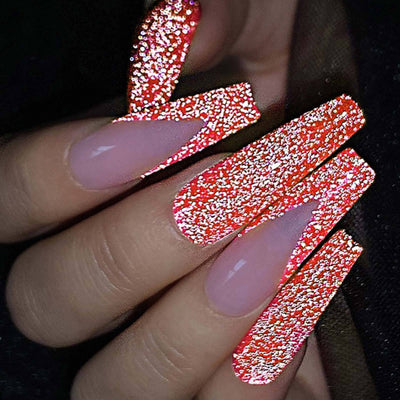 Set de 12 Colores Extensores de Uñas con Lentejuelas - Image 19